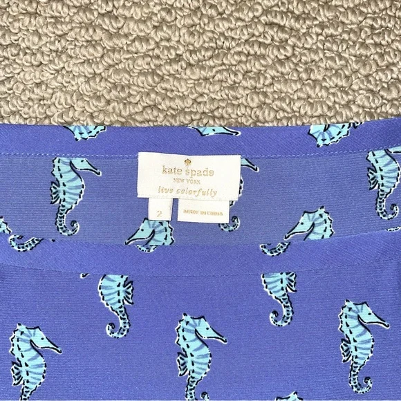 Kate Spade Seahorse Top - Picture 4 of 6